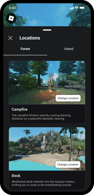 Locations picker